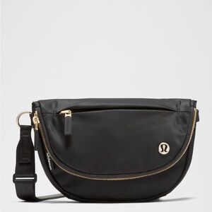 NWT Lululemon All Night Festival Bag Micro 2L Black